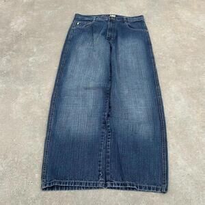 Vintage Baggy Southpole Faded Skater Brown Tab Y2k Jeans